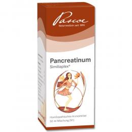 Ein aktuelles Angebot für PANCREATINUM Similiaplex Tropfen 50 ml Tropfen Naturheilmittel - jetzt kaufen, Marke PASCOE Pharmazeutische Präparate GmbH.