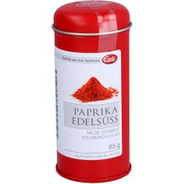 PAPRIKA edelsüß Pulver Blechdose Caelo HV-Packung 65 g