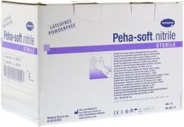 PEHA-SOFT nitrile Unt.Handsch.steril puderfrei L 50 X 2 St Handschuhe
