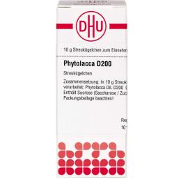 PHYTOLACCA D 200 Globuli 10 g