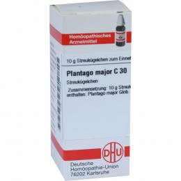 Ein aktuelles Angebot für PLANTAGO MAJOR C 30 Globuli 10 g Globuli Homöopathische Einzelmittel - jetzt kaufen, Marke DHU-Arzneimittel GmbH & Co. KG.