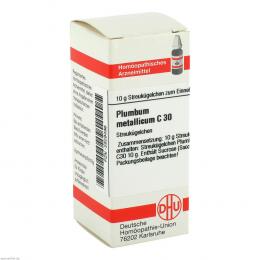 Ein aktuelles Angebot für PLUMBUM METALLICUM C 30 Globuli 10 g Globuli Homöopathische Einzelmittel - jetzt kaufen, Marke DHU-Arzneimittel GmbH & Co. KG.