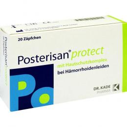 POSTERISAN protect Suppositorien 20 St Suppositorien