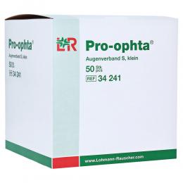 Ein aktuelles Angebot für PRO-OPHTA Augenverband S klein 50 St Verband Augen & Ohren - jetzt kaufen, Marke Lohmann & Rauscher GmbH & Co. KG.