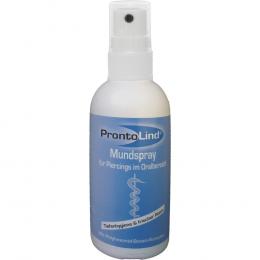 Ein aktuelles Angebot für PRONTOLIND Mundspray 75 ml Spray Mundpflegeprodukte - jetzt kaufen, Marke Prontomed GmbH.