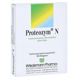 Ein aktuelles Angebot für Proteozym N 20 St Dragees Multivitamine & Mineralstoffe - jetzt kaufen, Marke Wiedemann Pharma GmbH.