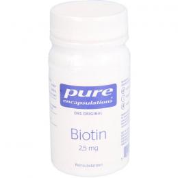PURE ENCAPSULATIONS Biotin 2,5 mg Kapseln 60 St.