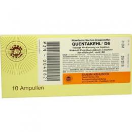 QUENTAKEHL D 6 Ampullen 10X1 ml