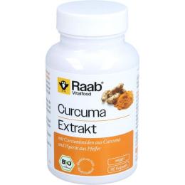 RAAB Vitalfood Curcuma Extrakt Bio Kapseln 90 St.