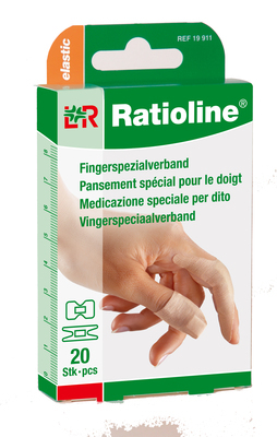 RATIOLINE elastic Fingerspezialverb.in 2 Gren 20 St
