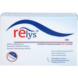 RELYS Augentropfen Einmaldosen 7 ml