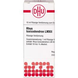 RHUS TOXICODENDRON LM XII Dilution 10 ml