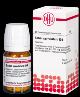 SABAL SERRULATUM D 4 Tabletten 80 St