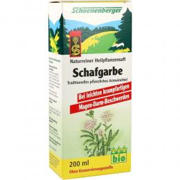 Ein aktuelles Angebot für SCHAFGARBENSAFT Schoenenberger 200 ml Saft Tees - jetzt kaufen, Marke SALUS Pharma GmbH.