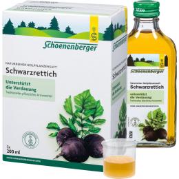 Ein aktuelles Angebot für SCHWARZRETTICH Schoenenberger Heilpflanzensäfte 3 X 200 ml Saft Nahrungsergänzungsmittel - jetzt kaufen, Marke SALUS Pharma GmbH.