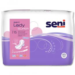Ein aktuelles Angebot für Seni Lady Super Urinvorlage 15 St ohne Inkontinenz & Blasenschwäche - jetzt kaufen, Marke TZMO Deutschland GmbH.