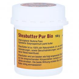 Sheabutter Pur Bio unraffiniert 100 g ohne