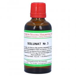 Ein aktuelles Angebot für Solunat Nr. 3 50 ml Tropfen Naturheilmittel - jetzt kaufen, Marke Laboratorium Soluna Heilmittel GmbH.