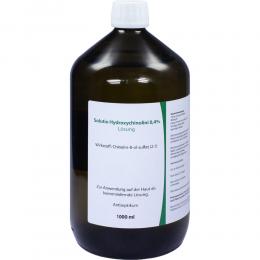 SOLUTIO HYDROXYCHIN. 0,4% 1000 ml Lösung