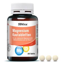 SOVITA ACTIVE Magnesium Kautabletten 200 St.