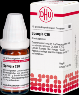 SPONGIA C 30 Globuli 10 g