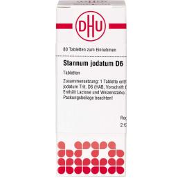 STANNUM JODATUM D 6 Tabletten 80 St.