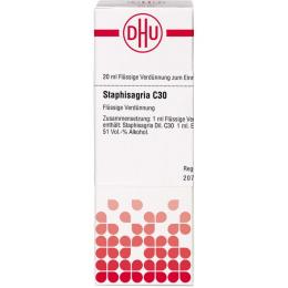 STAPHISAGRIA C 30 Dilution 20 ml