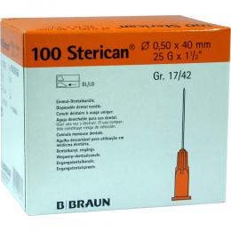 Ein aktuelles Angebot für STERICAN Dentalkan.Luer 0,5x40 mm 100 St Kanüle Häusliche Pflege - jetzt kaufen, Marke B. Braun Melsungen AG.