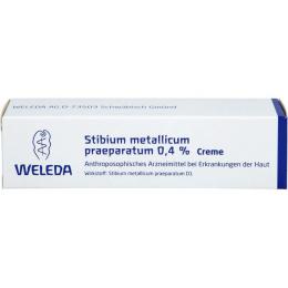 STIBIUM METALLICUM PRAEPARATUM 0,4% Creme 25 g