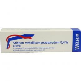 STIBIUM METALLICUM PRAEPARATUM 0,4% Creme 25 g Creme