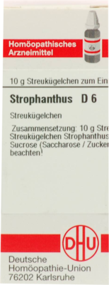 STROPHANTHUS D 6 Globuli 10 g