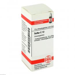 Ein aktuelles Angebot für SULFUR C 12 Globuli 10 g Globuli Homöopathische Einzelmittel - jetzt kaufen, Marke DHU-Arzneimittel GmbH & Co. KG.