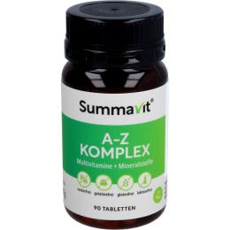 SUMMAVIT A-Z Komplex Multivit.+Mineralstoffe Tabl. 90 St.