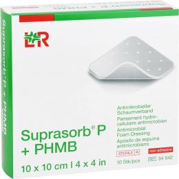 Ein aktuelles Angebot für SUPRASORB P+PHMB Schaumverband 10x10 cm 10 St Verband  - jetzt kaufen, Marke Lohmann & Rauscher GmbH & Co. KG.