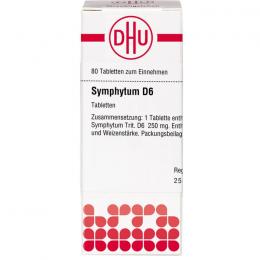 SYMPHYTUM D 6 Tabletten 80 St.