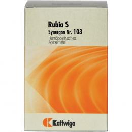 Ein aktuelles Angebot für Synergon Kompl Rubia S Nr.103 200 St Tabletten Naturheilmittel - jetzt kaufen, Marke Kattwiga Arzneimittel GmbH.