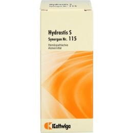 SYNERGON KOMPLEX 115 Hydrastis S Tropfen 50 ml