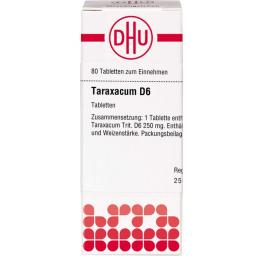 TARAXACUM D 6 Tabletten 80 St.