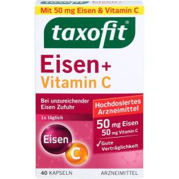 TAXOFIT Eisen+Vitamin C Kapseln 40 St.