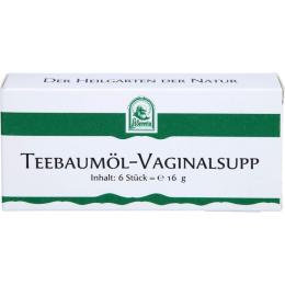 TEEBAUM ÖL VAGINALSUPPOSITORIEN 6 St.