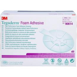 TEGADERM Foam Adhesive FK 6,9x7,6 cm oval 90614 10 St.