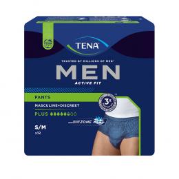 TENA MEN Act.Fit Inkontinenz Pants plus L/XL blau 4 X 10 St ohne