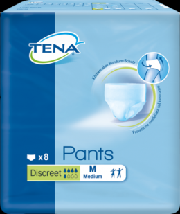 TENA PANTS Discreet M 75-100 cm Einweghose 4X8 St