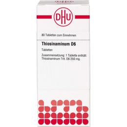 THIOSINAMINUM D 6 Tabletten 80 St.