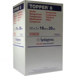 Ein aktuelles Angebot für TOPPER 8 Kompr.10x20 cm steril 50 X 2 St Kompressen Verbandsmaterial - jetzt kaufen, Marke 3M Healthcare Germany GmbH.