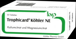 TROPHICARD Khler NE Tabletten 34 g