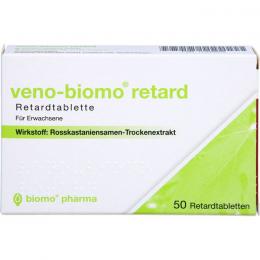 VENO-BIOMO retard Retardtabletten 50 St.