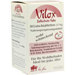 Ein aktuelles Angebot für VILOX Zellschutz Tabs Lutschtabletten 30 St Lutschtabletten  - jetzt kaufen, Marke Via Nova Naturprodukte GmbH.