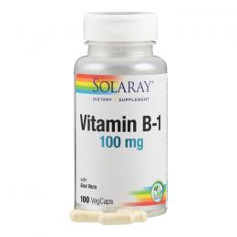 VITAMIN B1 100 mg Solaray Kapseln 100 St.