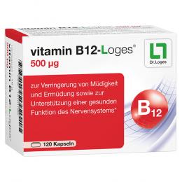 VITAMIN B12-LOGES 500 µg Kapseln 120 St Kapseln